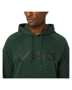 Asics Logo OTH Hoodie Men rain forest /perf black