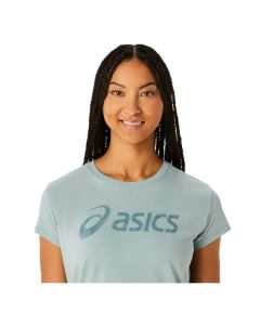 Asics Big Logo Tee Lady ocen haze / foggy teal