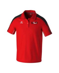 Erima Evo Star Poloshirt ULA ro/schwarz Senior