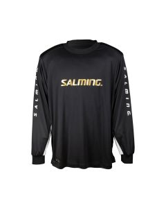 Salming Goalie Jersey React SR black/white/gold