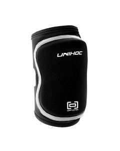 Unihoc Knieschoner Optima kurz schwarz/weiss senior