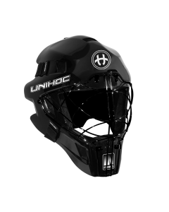 Unihoc Goaliemaske Inferno 66 Schwarz Cat-Eye