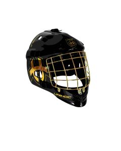 Unihoc Goaliemaske SHIELD LTD EDT schwarz/gold