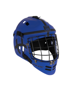 Unihoc Goaliemaske Shield Blau/Schwarz