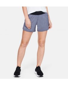 Under Armour Short Launch SW "go long'' women black / reflective