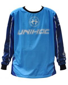 Unihoc Goaliepullover stockschlag.ch Edt. blau