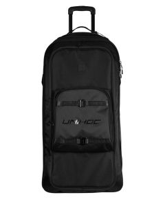 Unihoc Goalietasche Dark Line 120l schwarz mit Rollen