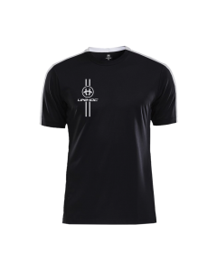 Unihoc T-Shirt ARROW schwarz/weiss Senior