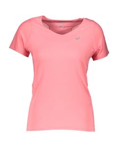 Asics V-Neck SS Top Lady peach petal