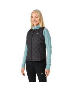 Asics Nagino Run Padded Gilet Lady performance black