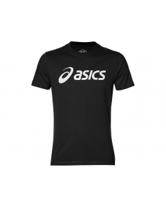 Asics Big Logo Tee Men Perf.Black/Brilliant White