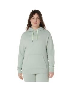 Asics Logo Oth Hoodie Lady lichen rock / whisper green