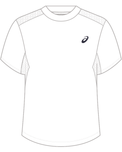 Asics Court SS Top Lady brilliant white