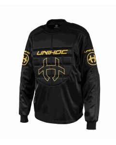 Unihoc Goalie sweater SHIELD schwarz/gold LTD EDT Junior