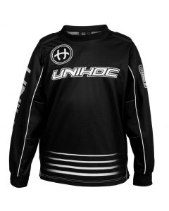 Unihoc Goalie Sweater INFERNO schwarz Senior