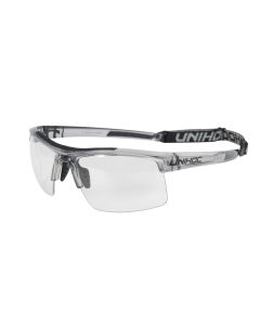 Unihoc Brille Energy Senior Crystal Grau/Schwarz