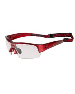 Unihoc Brille Victory rot/schwarz junior
