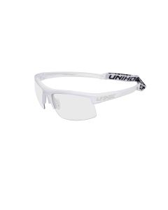 Unihoc Brille Energy junior all white 