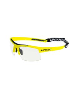 Unihoc Brille Energy neon yellow Junior