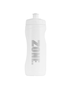 Zone Wasserflasche Recycled 0,6L White/Silver