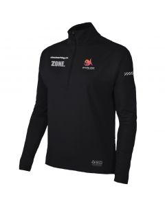 Zone Langarmshirt Hitech Piranha Chur schwarz Senior