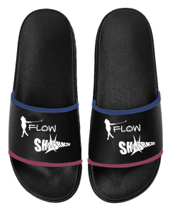 Sharks Flow Badeschlappen schwarz