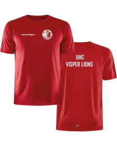Craft Trainings Shirt UHC Visper Lions Herren bright red