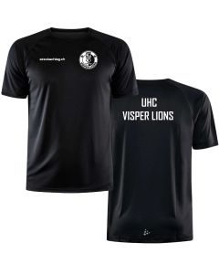 Craft Trainings Shirt UHC Visper Lions Damen schwarz