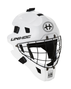 Unihoc Goaliemaske Inferno 44 Weiss