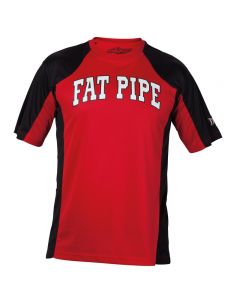 Fat Pipe Bay Trainings-Shirt rot/schwarz