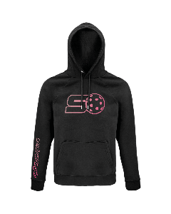 Stockschlag.ch Hoody Eco Line Fusion schwarz/pink Junior