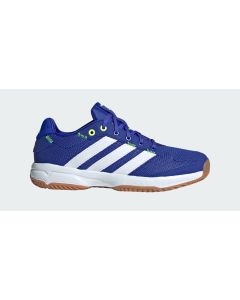 Stockschlag dein Unihockey Shop Adidas Tensaur C JR royalblau gelb weiss