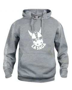 stockschlag.ch Hoody La Saga grau