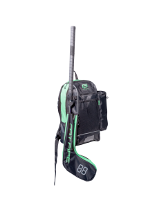 Fat Pipe Lux Stick Backpack black/fresh mint