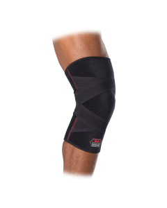 McDavid Kreuzkompressions-Kniebandage schwarz