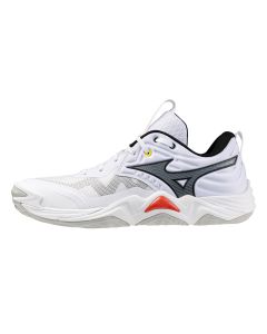 Mizuno WAVE MOMENTUM ELITE men white/black/fiery red