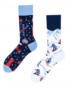 Many Mornings Alpine Ski Crew-Socken