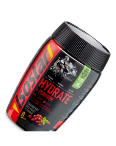 Isostar Hydrate und Perform Pulver Lemon 400g