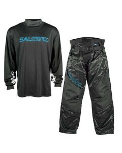 Salming Goalie Set black/blue