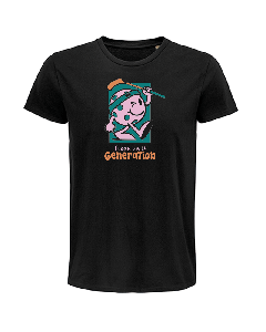 stockschlag.ch Shirt Floorball Generation noir Senior