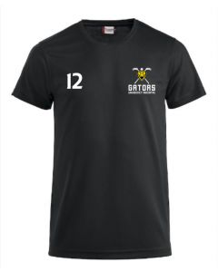 Trainings Shirt Baumwolle Rheintal Gators schwarz Senior