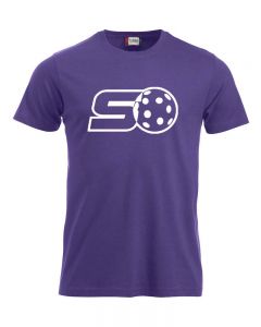 Stockschlag.ch Shirt Outline violett Senior