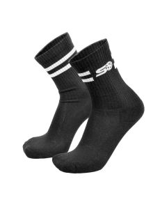 Stockschlag.ch Socken Stripe schwarz