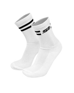 Stockschlag.ch Socken Stripe weiss