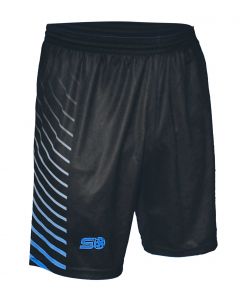 Stockschlag.ch Trainingsshorts Wave blau