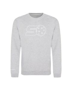 stockschlag.ch Sweatshirt Outline heather grey Junior