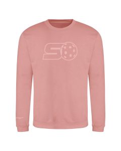 stockschlag.ch Sweatshirt Outline dusty pink Junior