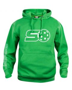 Stockschlag.ch Hoody Outline grün Junior
