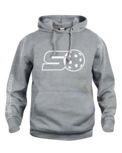 stockschlag.ch Outline Hoody grau Junior