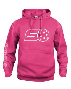 stockschlag.ch Outline Hoody cerise Junior